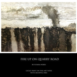 FIRE UP ON QUARRY ROAD Fine Art Print